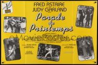 9z689 EASTER PARADE French 31x47 R90s Judy Garland & dancing Fred Astaire, Irving Berlin musical!