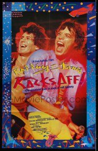9z132 LET'S SPEND THE NIGHT TOGETHER German 33x47 '83 c/u of Mick Jagger of The Rolling Stones!