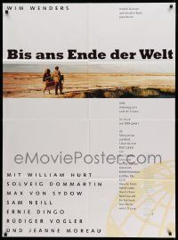 9z138 UNTIL THE END OF THE WORLD German 33x47 '91 Wim Wenders' Bis ans Ende der Welt, Thurman art!