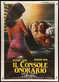 9z265 BEYOND THE LIMIT Italian 1p '83 different art of Richard Gere & sexy girl by Enzo Sciotti!