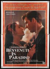 9z171 COME SEE THE PARADISE Italian 2p '90 Dennis Quaid, Tomita, Japanese in America in WWII!