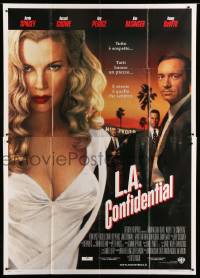 9z197 L.A. CONFIDENTIAL Italian 2p '97 sexy Kim Basinger, Kevin Spacey, Crowe, Pearce & DeVito!