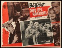 9z522 BIG SHOT Mexican LC R50s Humphrey Bogart & sexy Irene Manning standing by mirror!