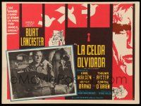 9z525 BIRDMAN OF ALCATRAZ Mexican LC '63 Burt Lancaster in John Frankenheimer's prison classic!