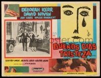 9z527 BONJOUR TRISTESSE Mexican LC '58 Jean Seberg, David Niven, directed by Otto Preminger!