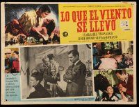9z548 GONE WITH THE WIND Mexican LC R70s c/u of Clark Gable & Leslie Howard carrying young boy!
