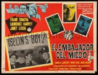 9z574 MANCHURIAN CANDIDATE Mexican LC '63 Frank Sinatra, Laurence Harvey, Frankenheimer
