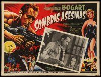 9z575 MIDNIGHT Mexican LC R50s Humphrey Bogart & Sidney Fox behind bars + deceptive border art!