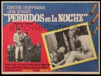 9z576 MIDNIGHT COWBOY Mexican LC '69 close up of naked male prostitute Jon Voight with Vaccaro!
