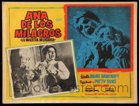 9z577 MIRACLE WORKER Mexican LC '62 Anne Bancroft as Annie Sullivan & Patty Duke as Helen Keller!
