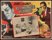 9z595 PUBLIC ENEMY Mexican LC R50s James Cagney & Mae Clarke grapefruit scene + Harlow in border!