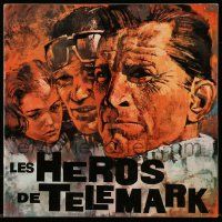 9z644 HEROES OF TELEMARK French promo brochure '66 Kirk Douglas, Richard Harris, Anthony Mann, WWII