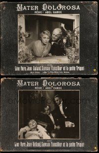 9z068 MATER DOLOROSA 4 Swiss LCs '33 Jean Galland, Line Noro, written & directed by Abel Gance!