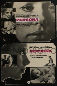 9z145 PERSONA set of 8 German LCs '66 Liv Ullmann & Bibi Andersson, Ingmar Bergman classic!