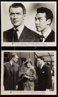 1a978 ROPE 2 8x10 stills '48 Alfred Hitchcock, Jimmy Stewart and creepy John Dall!