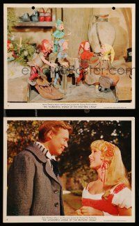 1a240 WONDERFUL WORLD OF THE BROTHERS GRIMM 2 color 8x10 stills '62 Harvey, George Pal fairy tales