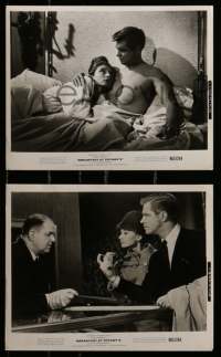 1a861 BREAKFAST AT TIFFANY'S 3 8x10 stills R65 images of Audrey Hepburn, George Peppard, Neal!