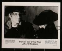 1a810 BROTHERHOOD OF THE WOLF 4 8x10 stills '01 Christophe Gans' Le Pacte des Loups, Bellucci!