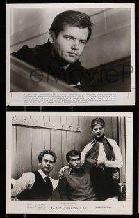 1a811 CARNAL KNOWLEDGE 4 8x10 stills '71 Jack Nicholson, Ann-Margret, Candice Bergen, Garfunkel!