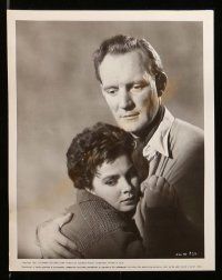 1a510 CLOUDED YELLOW 9 from 7.25x9 to 8x10 stills '51 great images of Jean Simmons, Trevor Howard!
