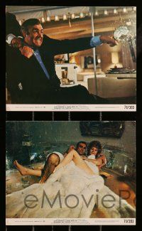 1a136 DIAMONDS ARE FOREVER 6 8x10 mini LCs '71 images of Sean Connery in action as James Bond!