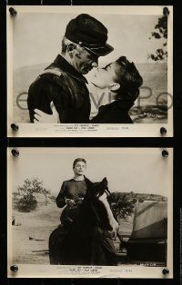 1a395 DRANGO 13 8x10 stills '57 Jeff Chandler is a man against a town gone mad with lust!