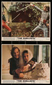 1a177 DUELLISTS 4 8x10 mini LCs '77 Ridley Scott, Keith Carradine, Harvey Keitel, fencing!