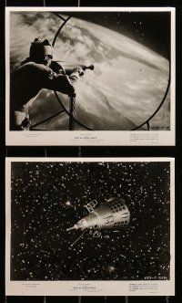 1a555 EYES IN OUTER SPACE 8 8x10 stills '59 Walt Disney, Ward Kimball, sci-fi images!