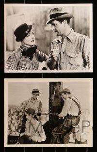 1a411 FAST WORKERS 12 8x10 stills '33 Tod Browning, John Gilbert, sexy Mae Clarke, one w/Armstrong!
