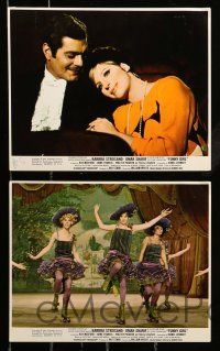 1a063 FUNNY GIRL 8 color 8x10 stills '69 Barbra Streisand & Omar Sharif, William Wyler!