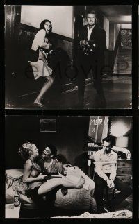 1a761 GETAWAY 5 8x10 English stills '72 action images of Steve McQueen & Ali McGraw, Peckinpah!