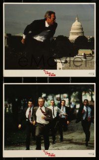 1a208 IN THE LINE OF FIRE 3 8x10 mini LCs '93 Secret Service Agent Clint Eastwood, sexy Rene Russo!