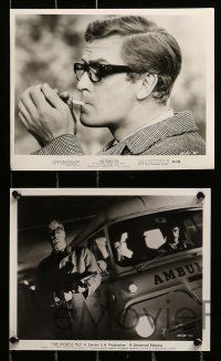 1a622 IPCRESS FILE 7 8x10 stills '65 great images of Michael Caine in the spy story of the century