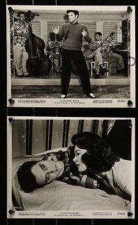 1a563 JAILHOUSE ROCK 8 8x10 stills '57 great images of Elvis Presley, sexiest Jennifer Holden!