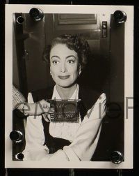 1a772 JOAN CRAWFORD 5 4x5.25 stills '50 cool wardrobe/makeup/hair stills from Damned Don't Cry!