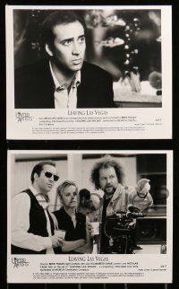 1a566 LEAVING LAS VEGAS 8 8x10 stills '95 Nicolas Cage drinking himself to death, Elisabeth Shue!