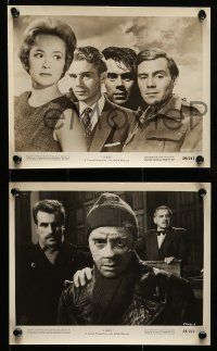 1a695 LIBEL 6 8x10 stills '59 Olivia de Havilland & Dirk Bogarde in mistaken identity court trial!