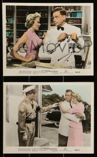 1a028 LIEUTENANT WORE SKIRTS 10 color 8x10 stills '56 sexy officer Sheree North in uniform, Ewell!