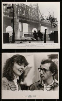 1a522 MANHATTAN 9 8x10 stills '79 Woody Allen, Diane Keaton, Meryl Streep, New York City!