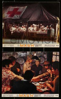 1a186 MASH 4 color 8x10 stills '70 Robert Altman classic, one with the Last Supper scene!
