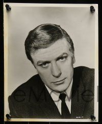 1a251 MICHAEL CAINE 29 from 7.25x9.25 to 8x10 stills '60s-80s the star from a variety of roles!