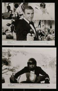 1a382 NEVER SAY NEVER AGAIN 14 from 6.5x10 to 7.5x9.25 stills '83 Sean Connery as James Bond 007!