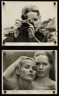 1a719 PERSONA 6 8x10 stills '67 close up of pretty Liv Ullmann, Ingmar Bergman classic!