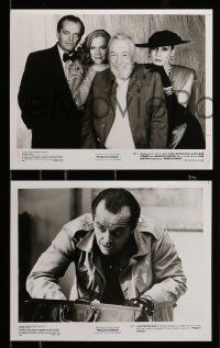 1a834 PRIZZI'S HONOR 4 8x10 stills '85 Jack Nicholson & Kathleen Turner, directed by John Huston!