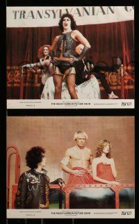 1a084 ROCKY HORROR PICTURE SHOW 8 8x10 mini LCs '75 Tim Curry, Susan Sarandon, Barry Bostwick!