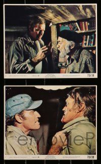 1a088 SOYLENT GREEN 8 8x10 mini LCs '73 Charlton Heston, Edward G. Robinson, Connors, Fleischer!