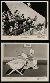 1a907 STORY OF DONALD DUCK 3 TV 8x10 stills '60 Disney, great images of wacky Donald Duck!