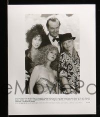 1a314 WITCHES OF EASTWICK 18 8x10 stills '87 Jack Nicholson, Cher, Susan Sarandon, Pfeiffer!