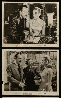 1a653 YOUR PAST IS SHOWING 7 8x10 stills '58 Peter Sellers, Terry-Thomas, The Naked Truth!
