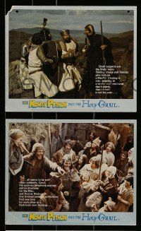 1a165 MONTY PYTHON & THE HOLY GRAIL 5 color English FOH LCs '75 Terry Jones & Terry Gilliam classic